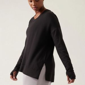 Athleta Coaster Luxe Sweatshirt, medium NWT